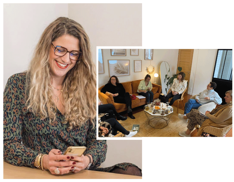 Call to Action pour la page Happy Connexions, sur la page Happy Club